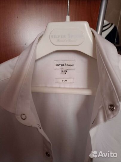Рубашка Silver spoon 152р на кнопках