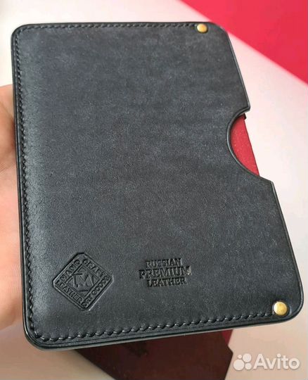 Обложка для паспорта натуральная кожа
