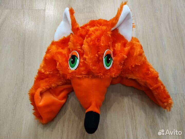 Шапочка лисица карнавальная