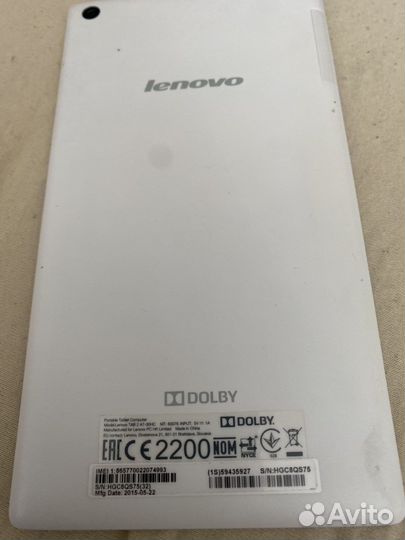 Планшет lenovo