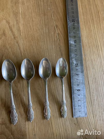 Старинный столовый мельхиор и серебро СССР