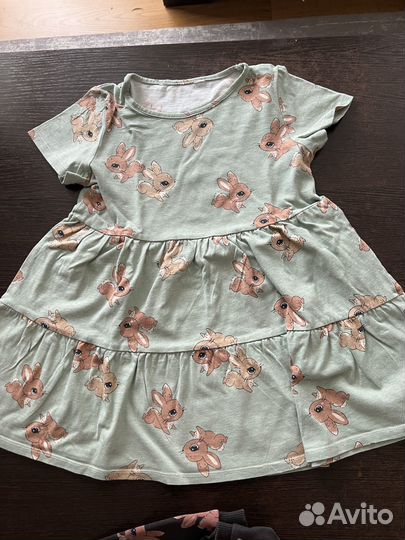 Комплект для девочки платье и свишот H&M