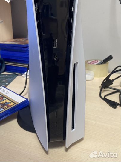 Sony playstation 5 ps5 с дисководом 2 джостика
