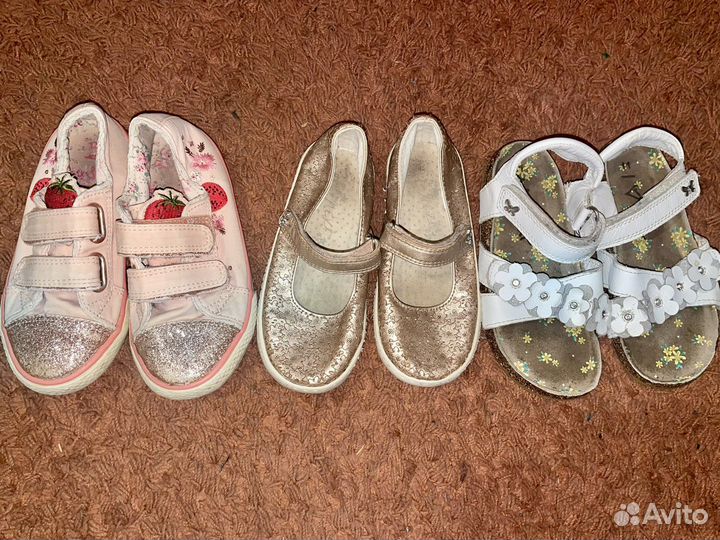 Обувь для девочки next 10p