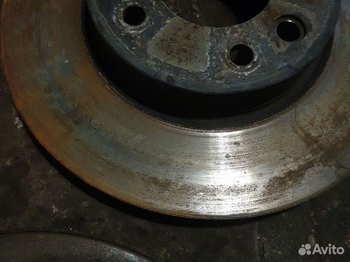 Передние тормозные диски фольцваген туарег 1