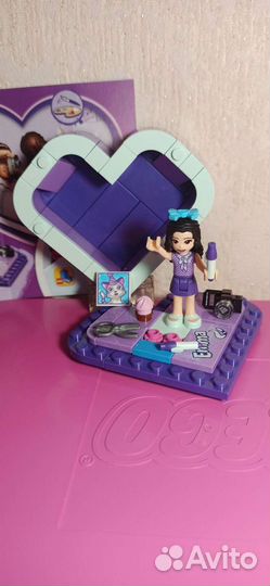 Lego Friends шкатулка-сердечко