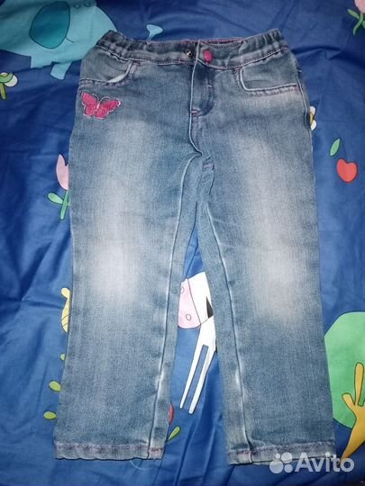 Джинсы на девочку
