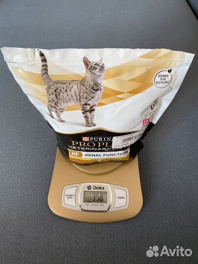 Корм для кошек purina renal 350 г