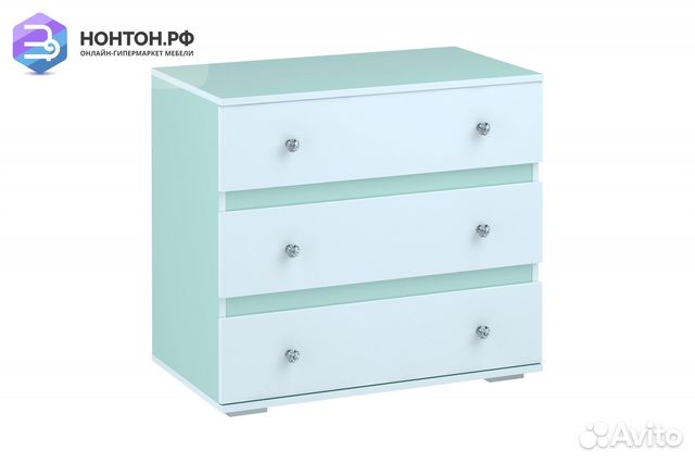 Комод Тифани кенди / белый