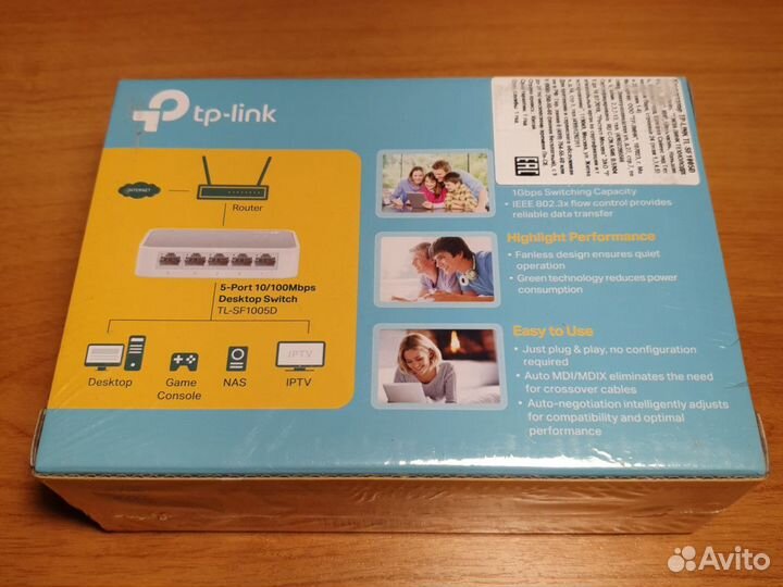 Tp-link 5-port 10/100Mbps Switch