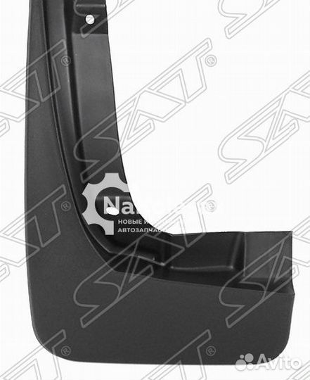 Брызговик skoda rapid 20- задний LH