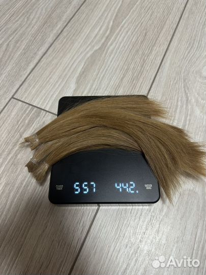Русые волосы 22см+