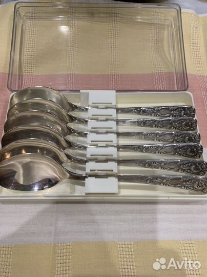 Ложки столовые мельхиор СССР