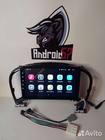 Магнитола на Nissan juke