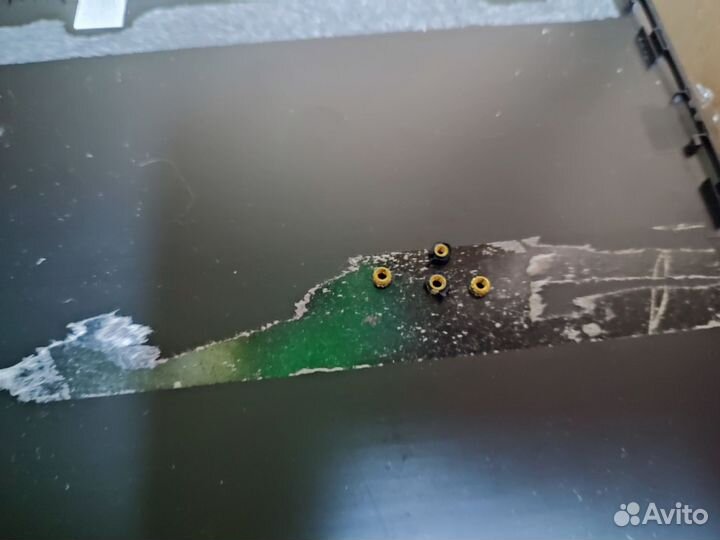 Крышка матрицы для ноутбука Acer с петлями
