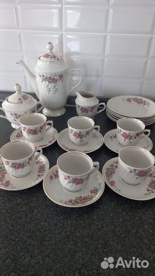 Чайно кофейный сервиз