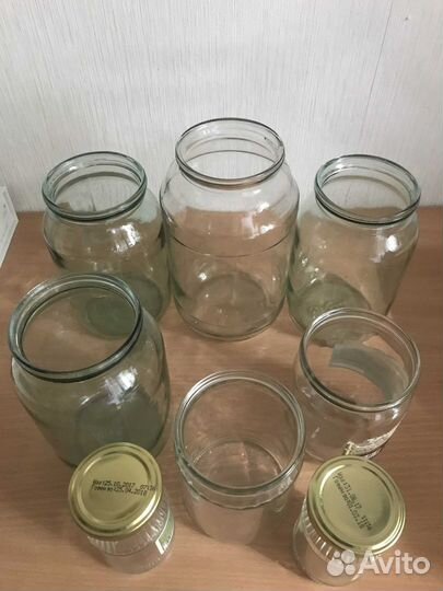 Банки стеклянные 1,5л, 1л, 0,5л