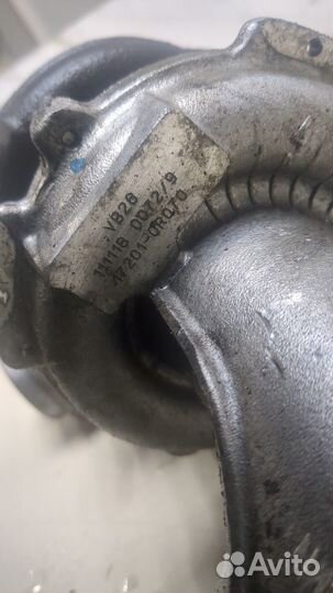 Турбина Toyota Verso, 2012