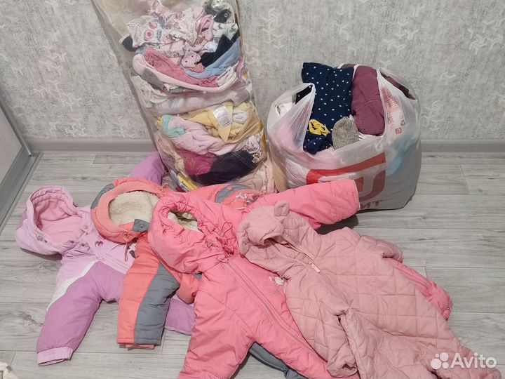 Пакет одежды на девочку