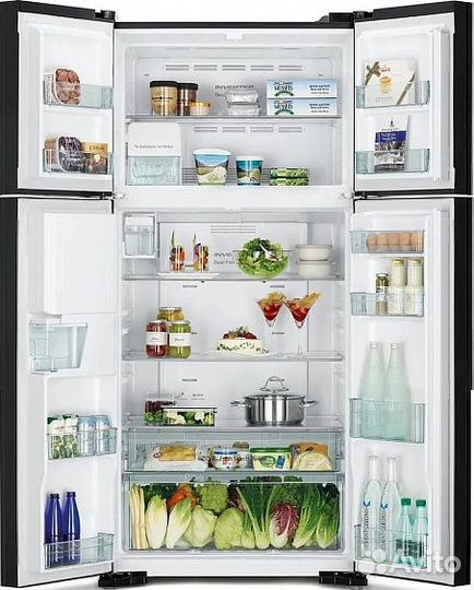 Холодильник hitachi R-W660PUC7 GBW