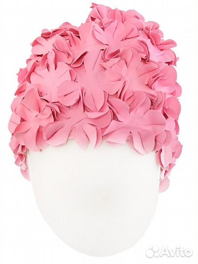 Шапочка для плавания Fashy 3191 латекс (с цветами)