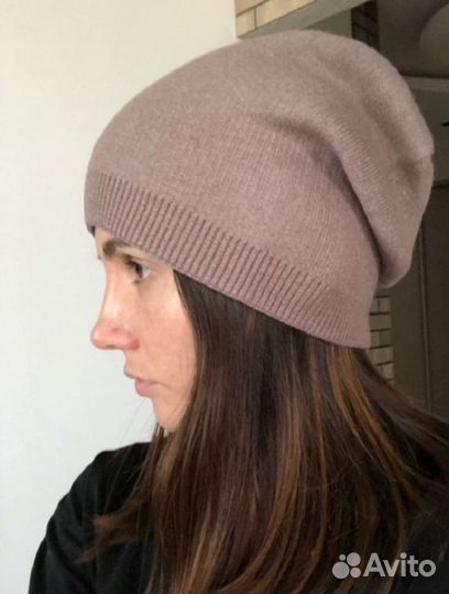 Шапка женская новая темно-серая