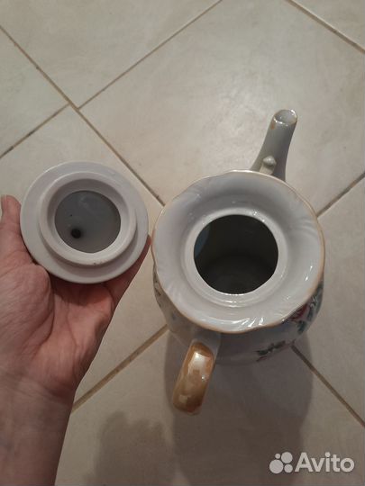 Большой доливочный чайник Синельниковский завод