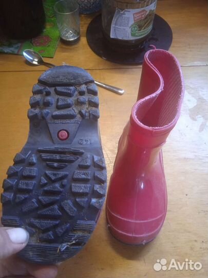 Детская сапоги резиновые 19,20,21,22,23 рр,ботинки