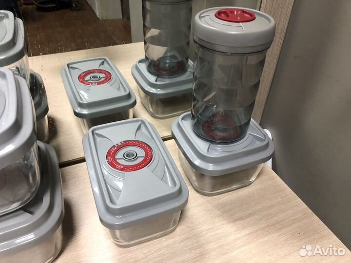 Вакумная посуда Цептер, вакси банки