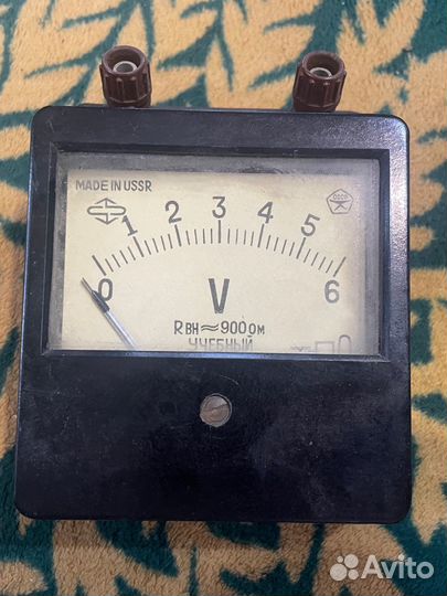 Вольтметр учебный СССР