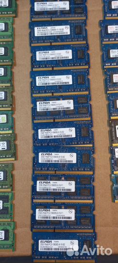 Память оперативная so-dimm для ноутбука ddr3 2 gb