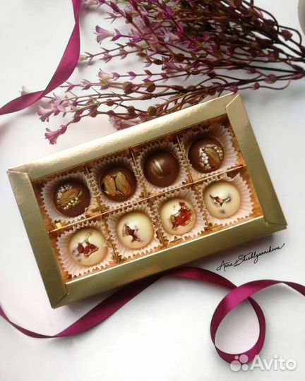 Съедобные букеты шоколад ручной работы