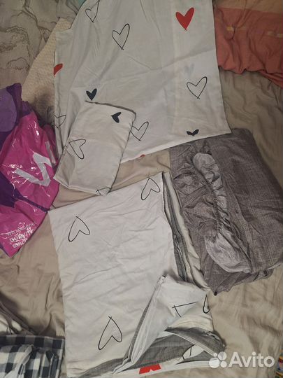 Постельное белье б/у