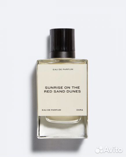 Zаrа parfum sunrise оn thе rеd sand dunеs