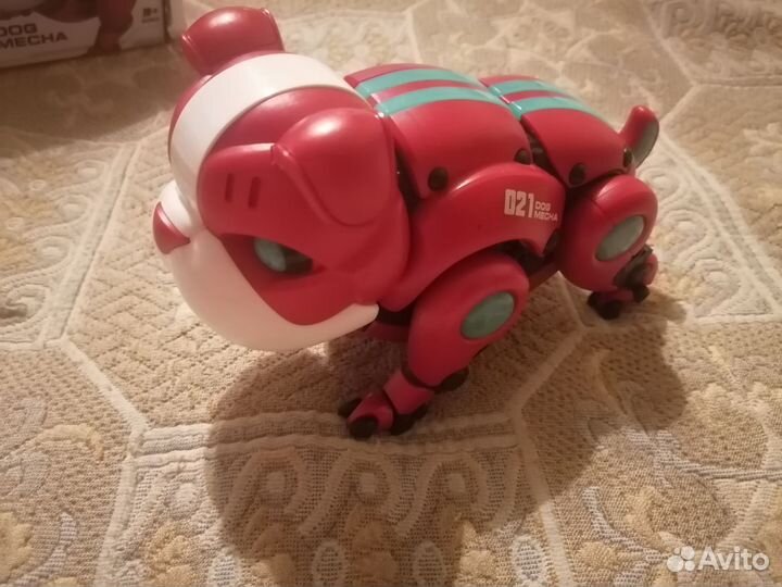 Щенок - робот, ходит лает, виляет хвостом