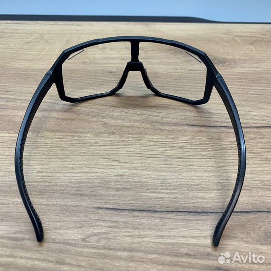 Велоочки Scvcn. Черные. Верхний обдув