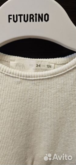 Нарядное платье для девочки Zara 104