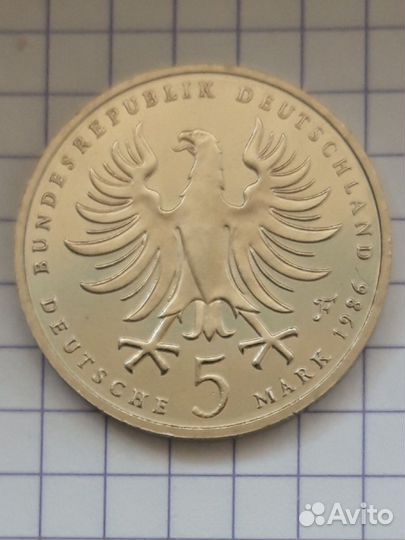 5 марок фрг