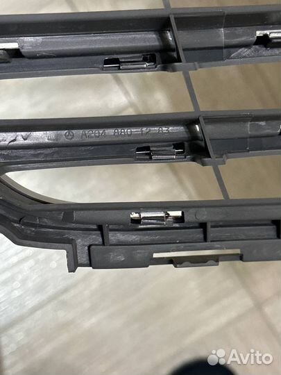 Решетка радиатора на mercedes C-class w 204