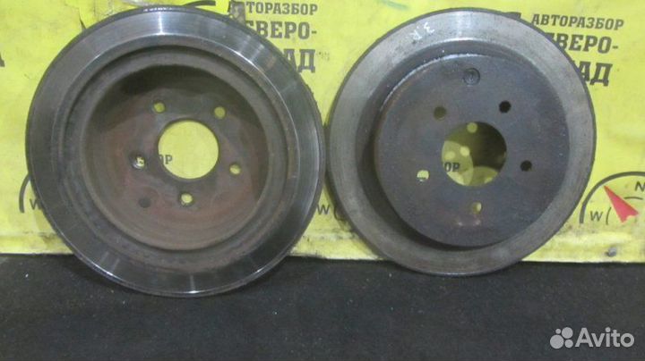 Диск тормозной задний Nissan Murano Z51 VQ35