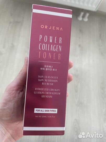 Тонер с коллагеном orjena power collagen