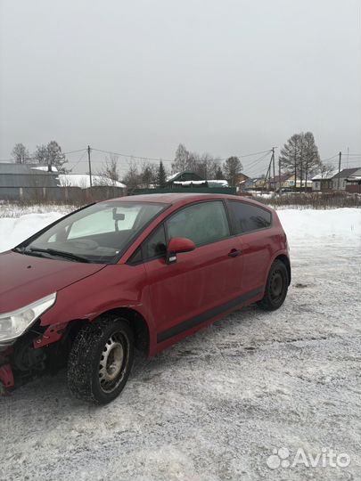 Citroen C4 1.6 МТ, 2008, битый, 210 000 км