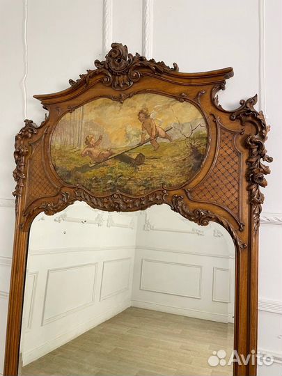 Антикварное зеркало «Путти»