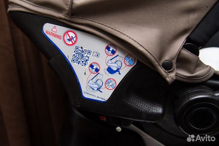 Автолюлька Chicco auto-fix fast с вкладышем от 0