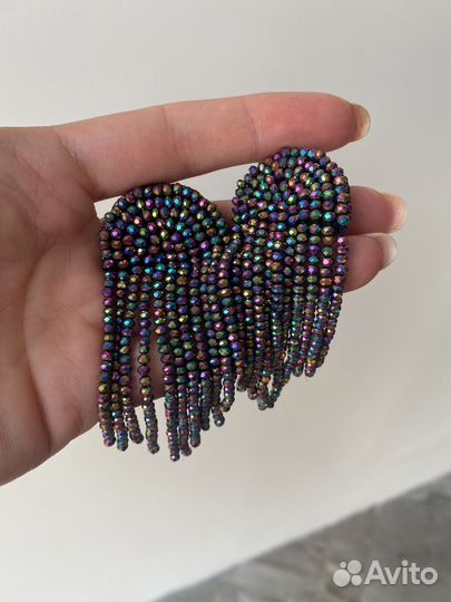 Серьги ручной работы