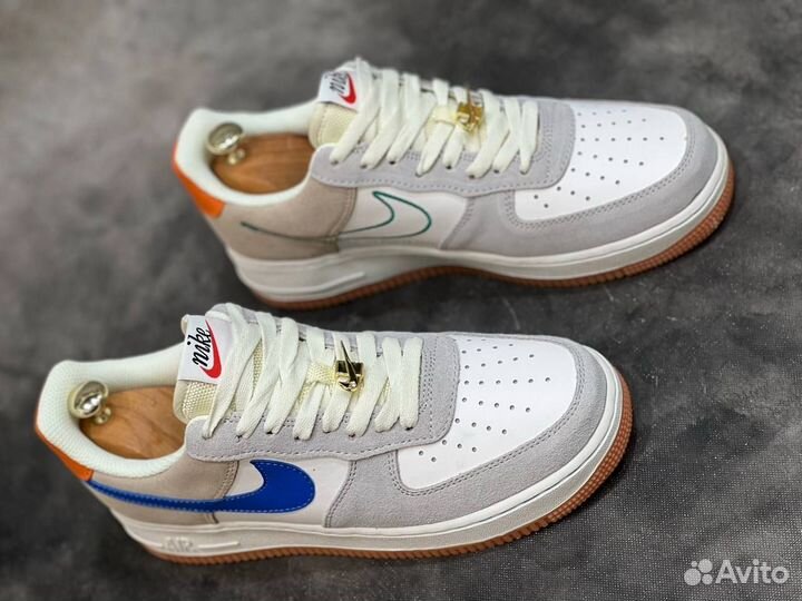 Nike air force 1 серые разм. 44