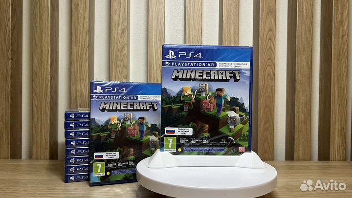 Minecraft PS4 / VR / PS5 Русская версия