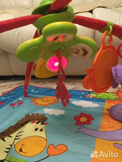 Развивающий коврик Tiny Love Разноцветное Сафари