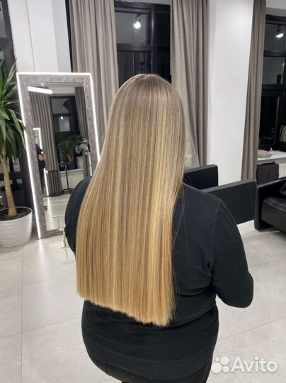 Окрашивание волос модель