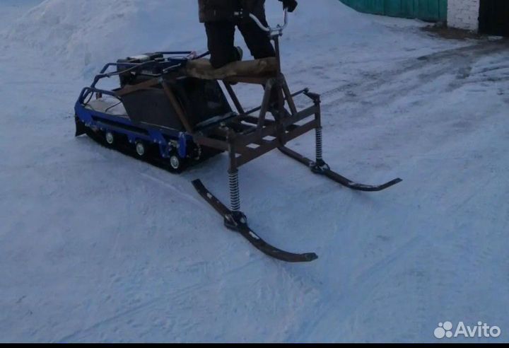 Изготовлю лыжный модуль для мотобуксировщика